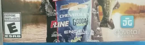 Fishing Sim World, the ESRB box on its front