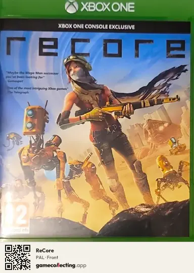 ReCore Xbox One, PAL box front