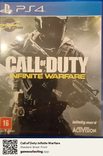 Call of Duty: Infinite Warfare PlayStation 4, Brazil box front
