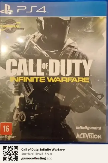 Call of Duty: Infinite Warfare PlayStation 4, Brazil box front