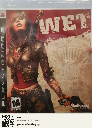 Wet PlayStation 3, NTSC box front