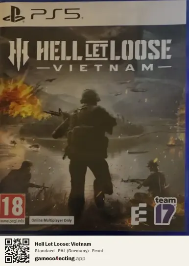 Hell Let Loose: Vietnam PlayStation 5, Germany box front