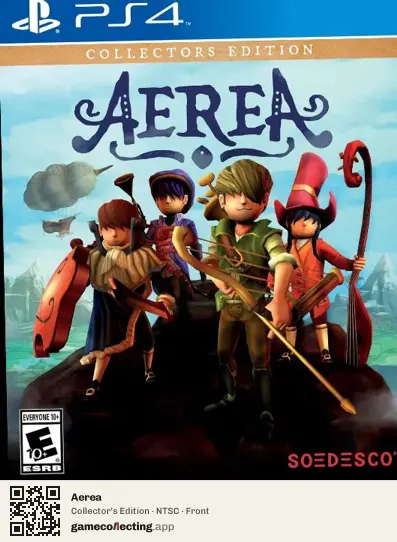 Aerea PlayStation 4, NTSC box front