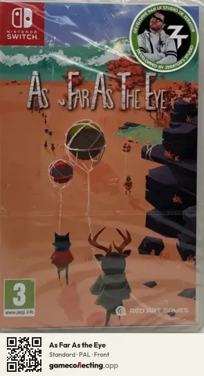 As Far As the Eye Nintendo Switch, PAL box front