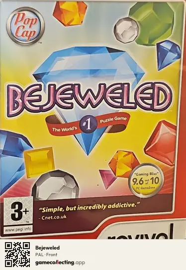 Bejeweled Computer, PAL box front