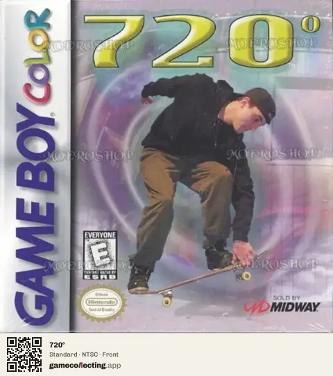 720° Game Boy Color, NTSC box front