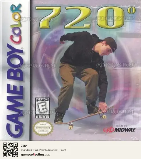 720° Game Boy Color, North America box front