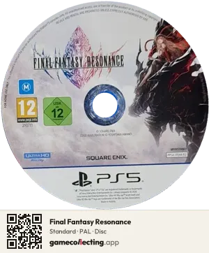 Final Fantasy Resonance PlayStation 5, PAL disc