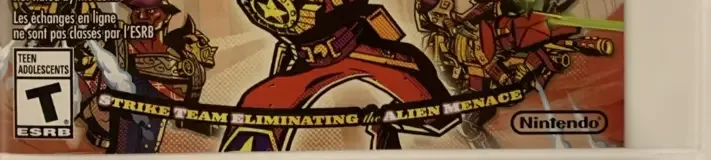 Code Name: S.T.E.A.M., the ESRB box on its front