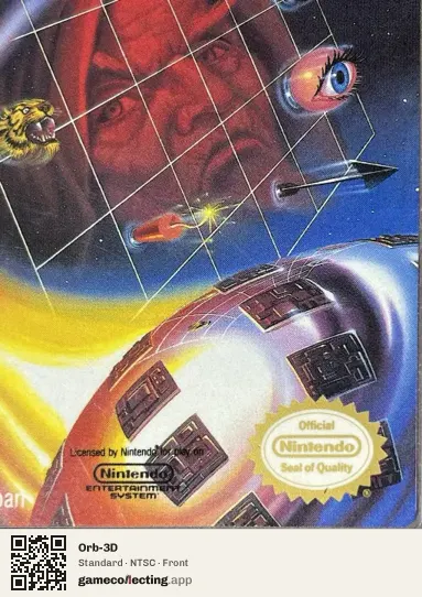 Orb-3D Nintendo Entertainment System, NTSC box front