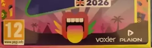 Let's Sing 2026, the PEGI square on its front