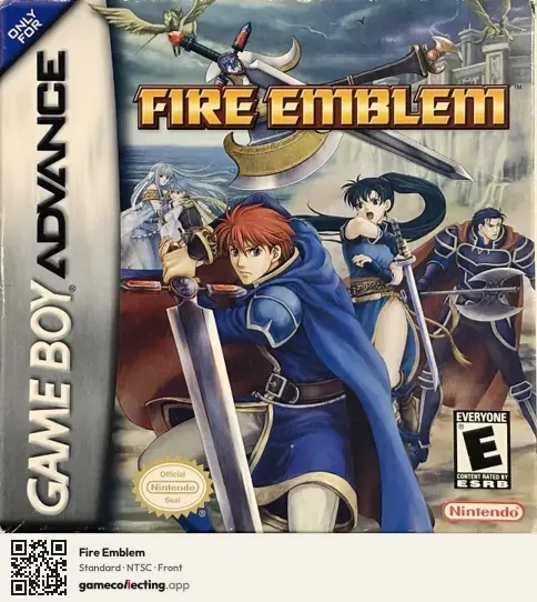 Fire Emblem Game Boy Advance, NTSC box front