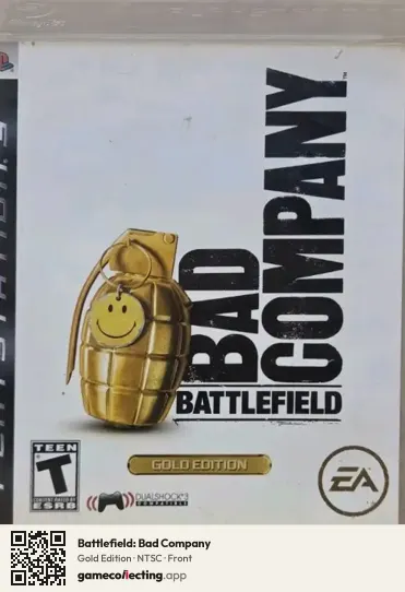 Battlefield: Bad Company PlayStation 3, NTSC box front