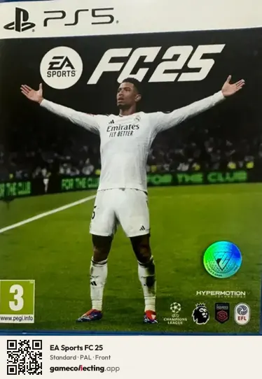 EA Sports FC 25 PlayStation 5, PAL box front
