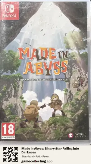 Made in Abyss: Binary Star Falling into Darkness Nintendo Switch, PAL box front