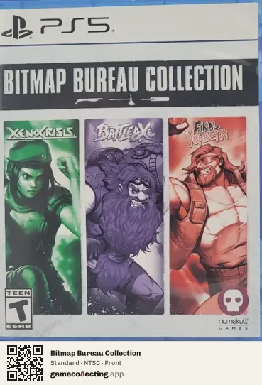 Bitmap Bureau Collection PlayStation 5, NTSC box front