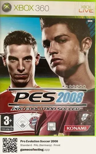 Pro Evolution Soccer 2008 Xbox 360, Germany box front