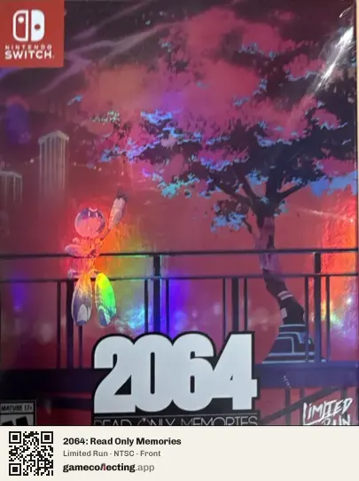 2064: Read Only Memories Nintendo Switch, NTSC box front