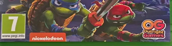 Teenage Mutant Ninja Turtles: Mutants Unleashed, the PEGI square on its front