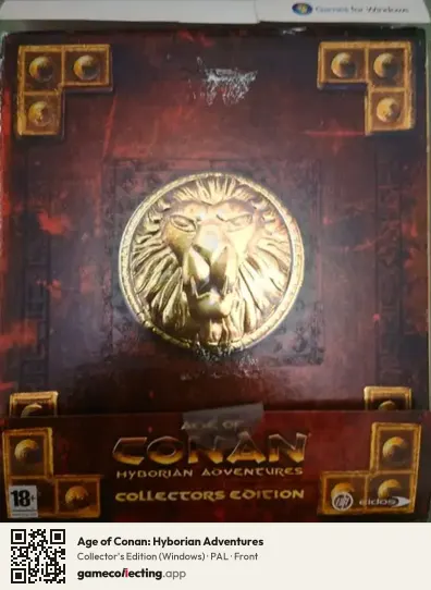 Age of Conan: Hyborian Adventures Computer, PAL box front