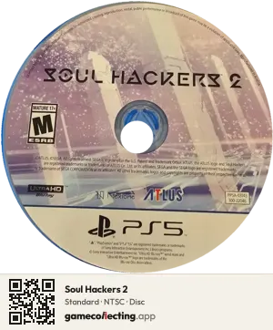 Soul Hackers 2 PlayStation 5, NTSC disc
