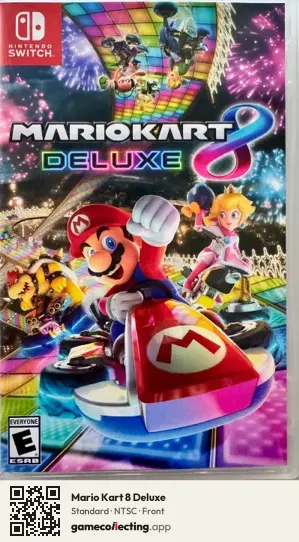 Mario Kart 8 Deluxe Nintendo Switch, NTSC box front