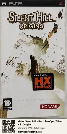Metal Gear Solid: Portable Ops / Silent Hill: Origins PlayStation Portable, Italy box front