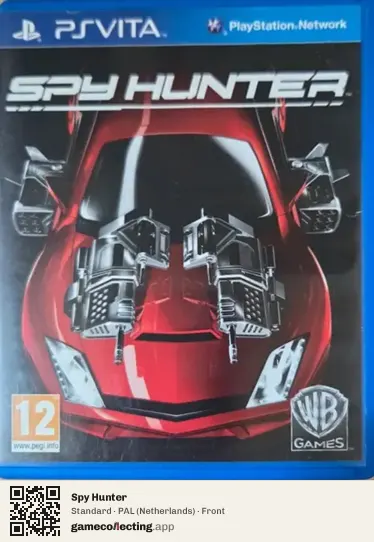 Spy Hunter PlayStation Vita, Netherlands box front