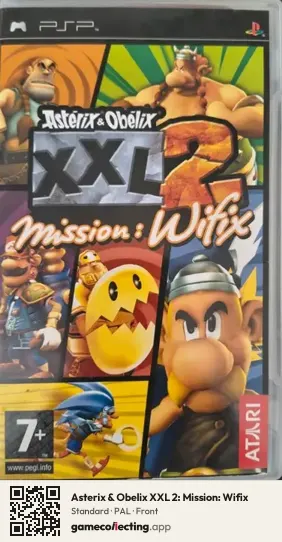 Asterix & Obelix XXL 2: Mission: Wifix PlayStation Portable, PAL box front