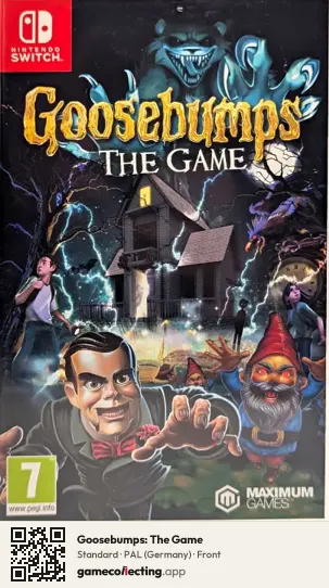 Goosebumps: The Game Nintendo Switch, Germany box front