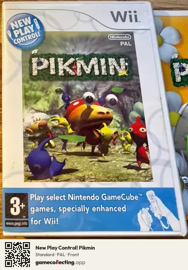 New Play Control! Pikmin Nintendo Wii, PAL box front