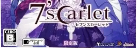 7'scarlet, the CERO letter on its front
