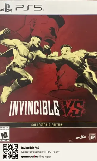 Invincible VS PlayStation 5, NTSC box front