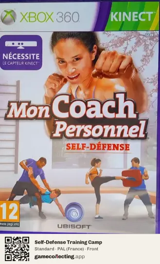 Self-Defense Training Camp Xbox 360, France box front