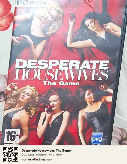 Desperate Housewives: The Game Computer, PAL box front