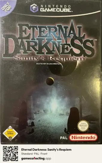 Eternal Darkness: Sanity's Requiem Nintendo GameCube, PAL box front