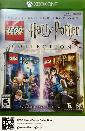 LEGO Harry Potter Collection Xbox One, NTSC box front
