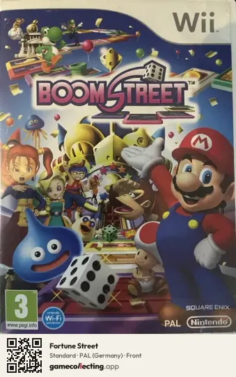 Fortune Street Nintendo Wii, Germany box front