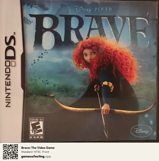 Brave: The Video Game Nintendo DS, NTSC box front
