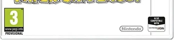 Mario & Luigi: Paper Jam, the ESRB box on its front