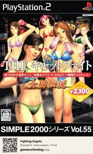 Fighting Angels PlayStation 2, Asia box front