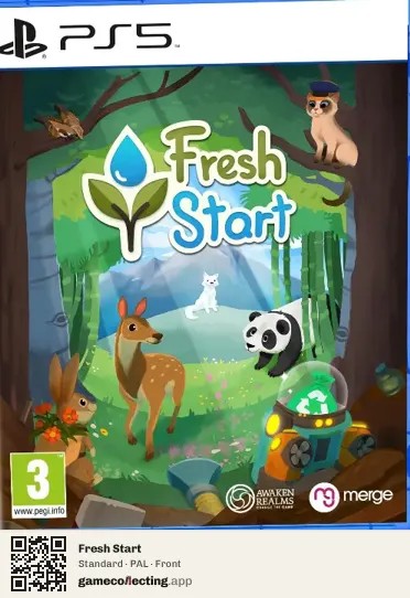 Fresh Start PlayStation 5, PAL box front