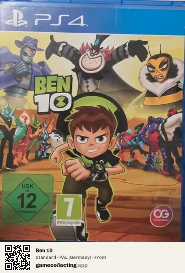 Ben 10 PlayStation 4, Germany box front