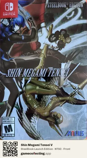 Shin Megami Tensei V Nintendo Switch, NTSC box front