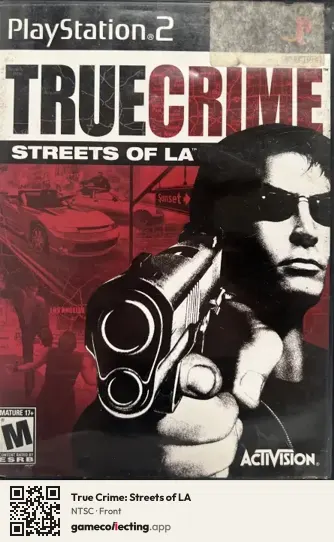 True Crime: Streets of LA PlayStation 2, NTSC box front