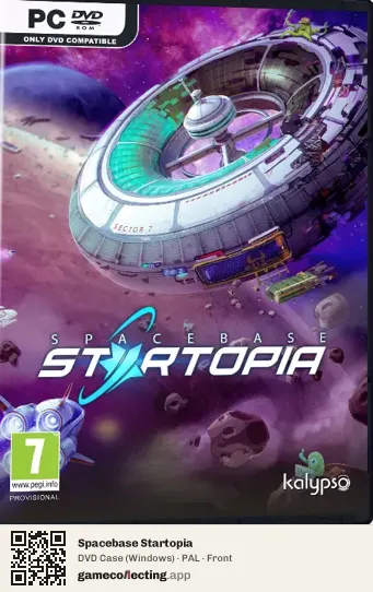 Spacebase Startopia Computer, PAL box front