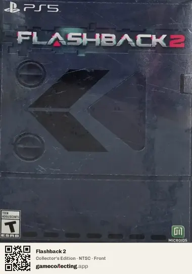 Flashback 2 PlayStation 5, NTSC box front