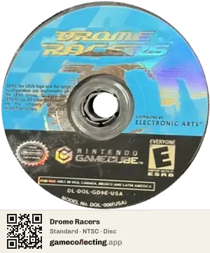 Drome Racers Nintendo GameCube, NTSC disc