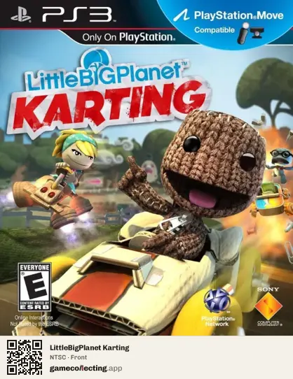 LittleBigPlanet Karting PlayStation 3, NTSC box front