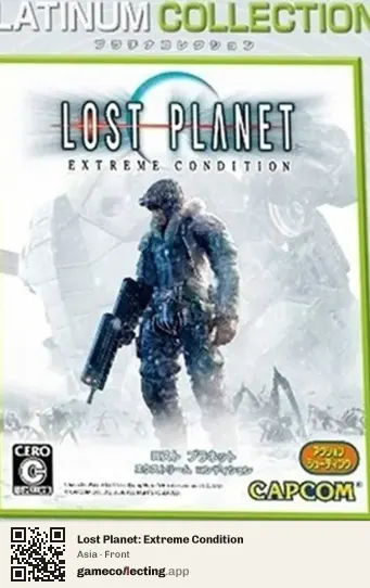 Lost Planet: Extreme Condition Xbox 360, Asia box front